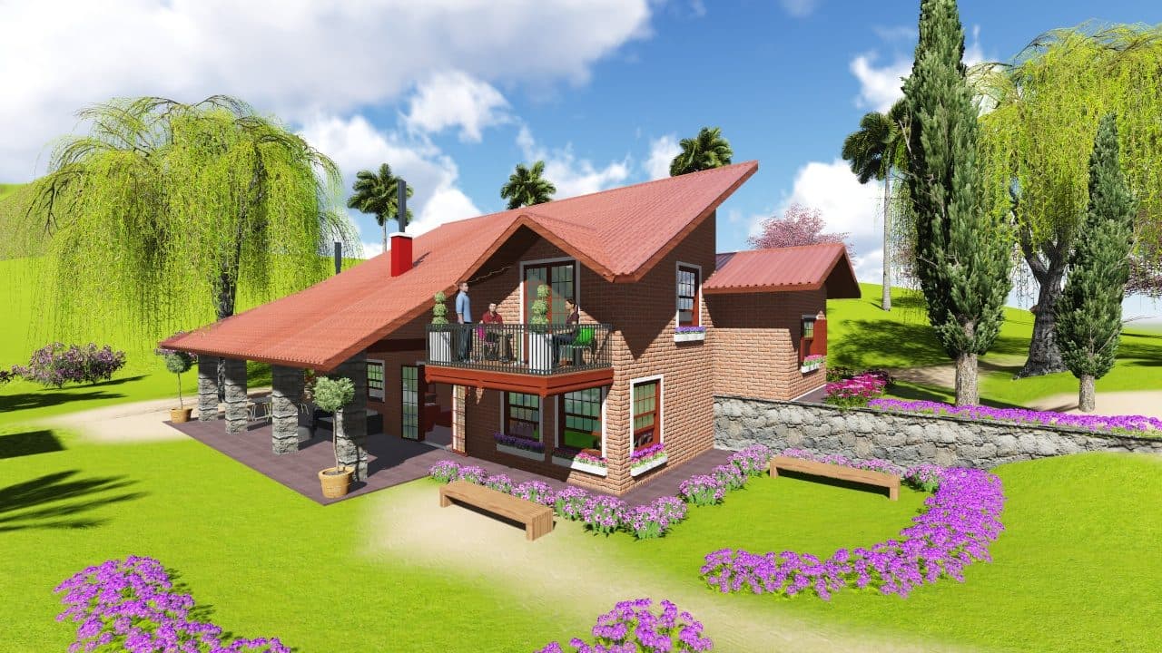 Casa de campo rústica -  moderna. Na Serra da Mantiqueira. 2