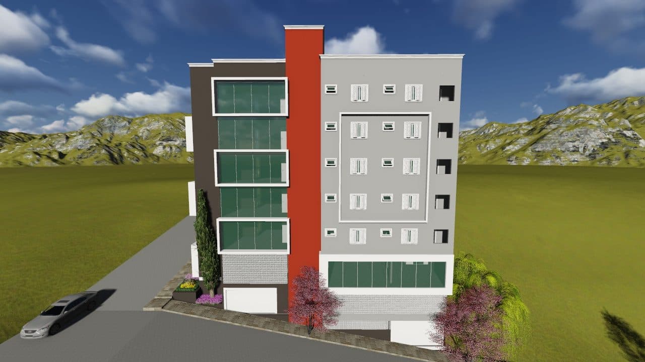 Edfício residêncail contemporâneo - Borda da Mata MG 5