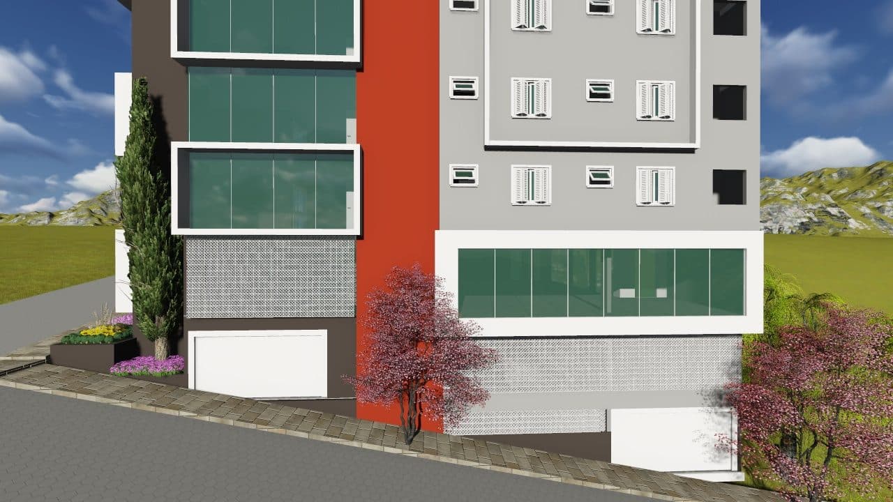Edfício residêncail contemporâneo - Borda da Mata MG 7