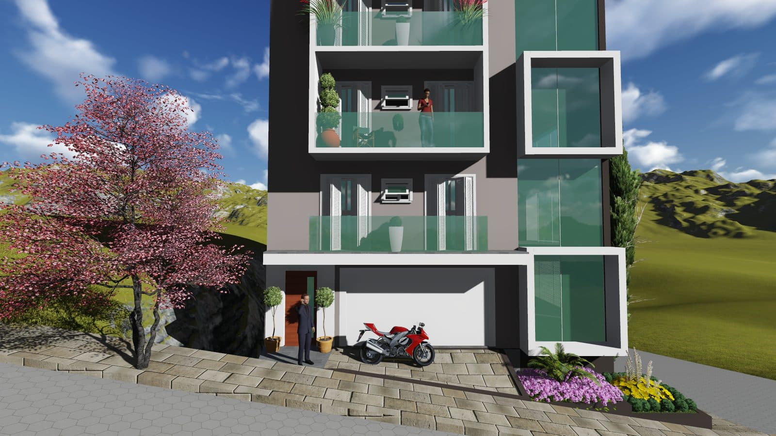 Edfício residêncail contemporâneo - Borda da Mata MG 9