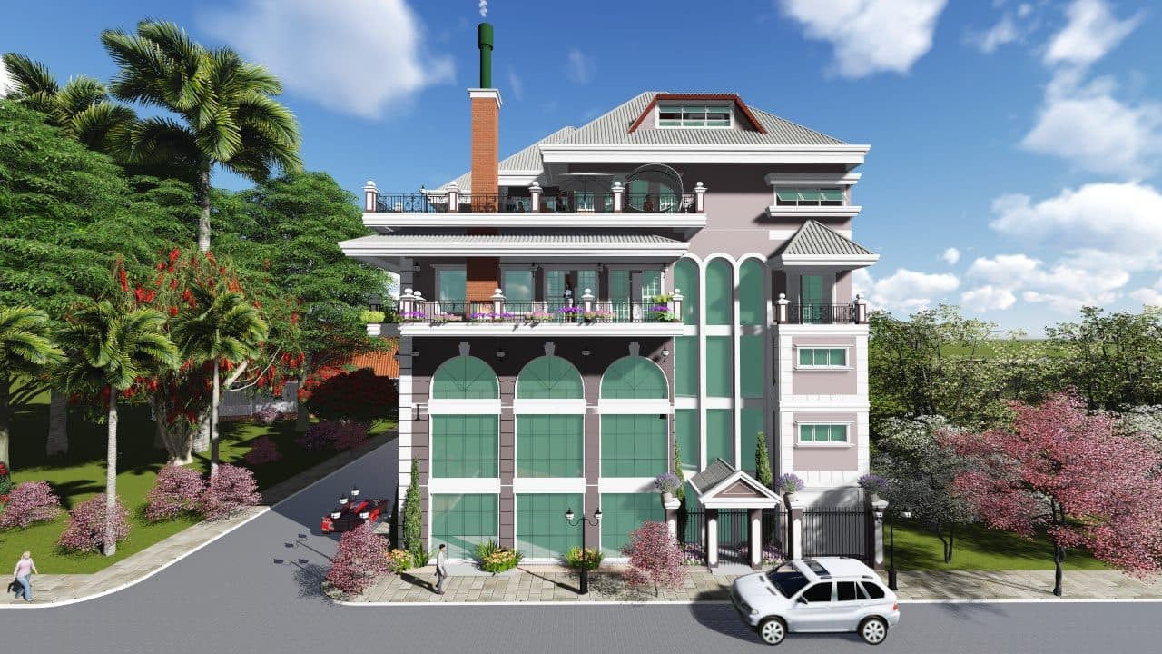 Edifício classico Nordico. - Borda da Mata MG. 3